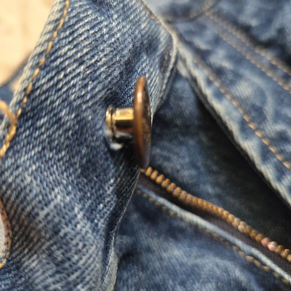 PJL Industries Mens Size 36x33 Pepe Jeans Carpenter Dark Wash Y2K Baggy *read* - Picture 16 of 16